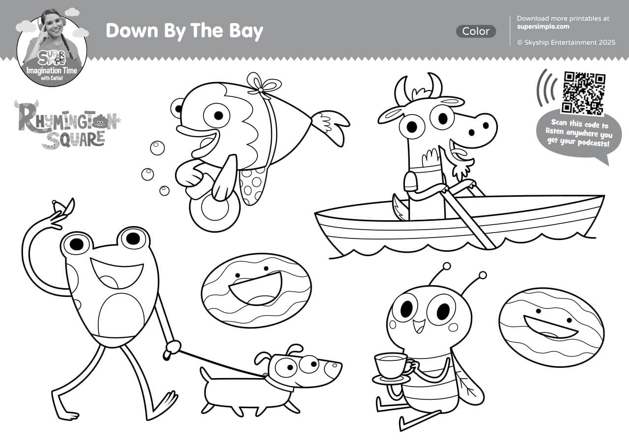 Coloring Pages Super Simple