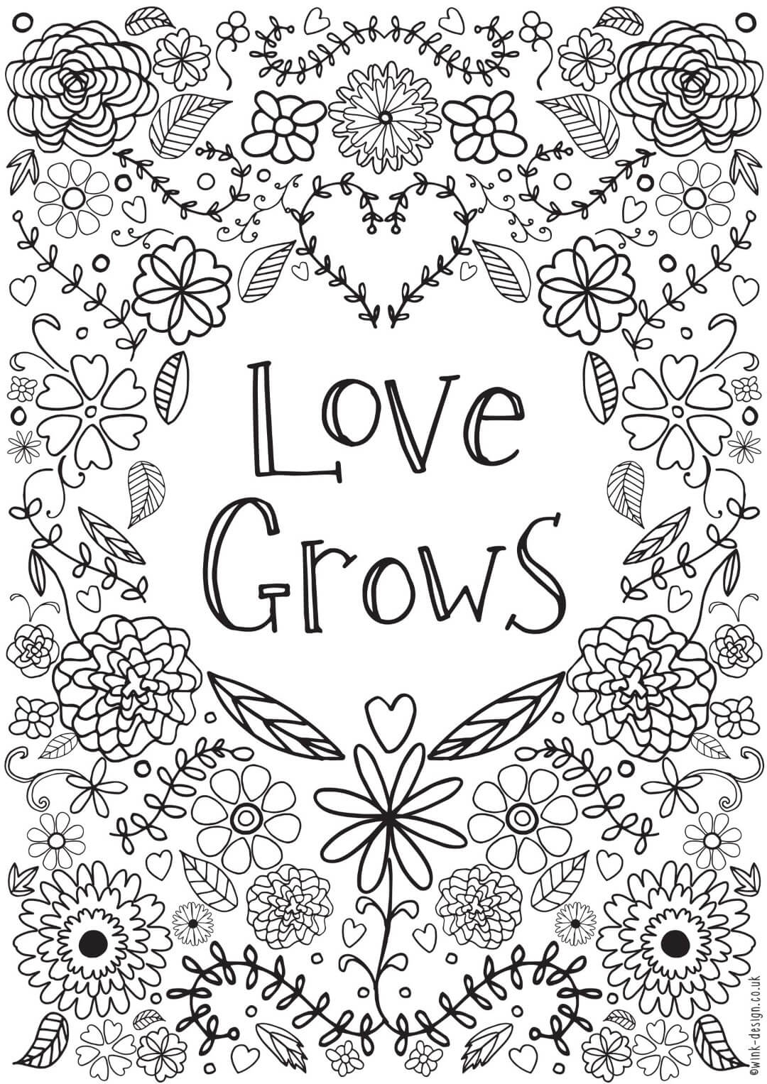 Coloring Quotes Printable Coloring Pages FREE