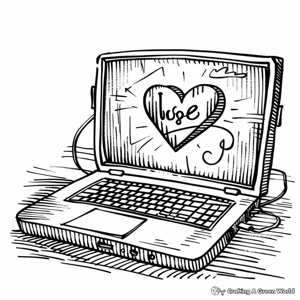 Computer Coloring Pages Free U0026 Printable 