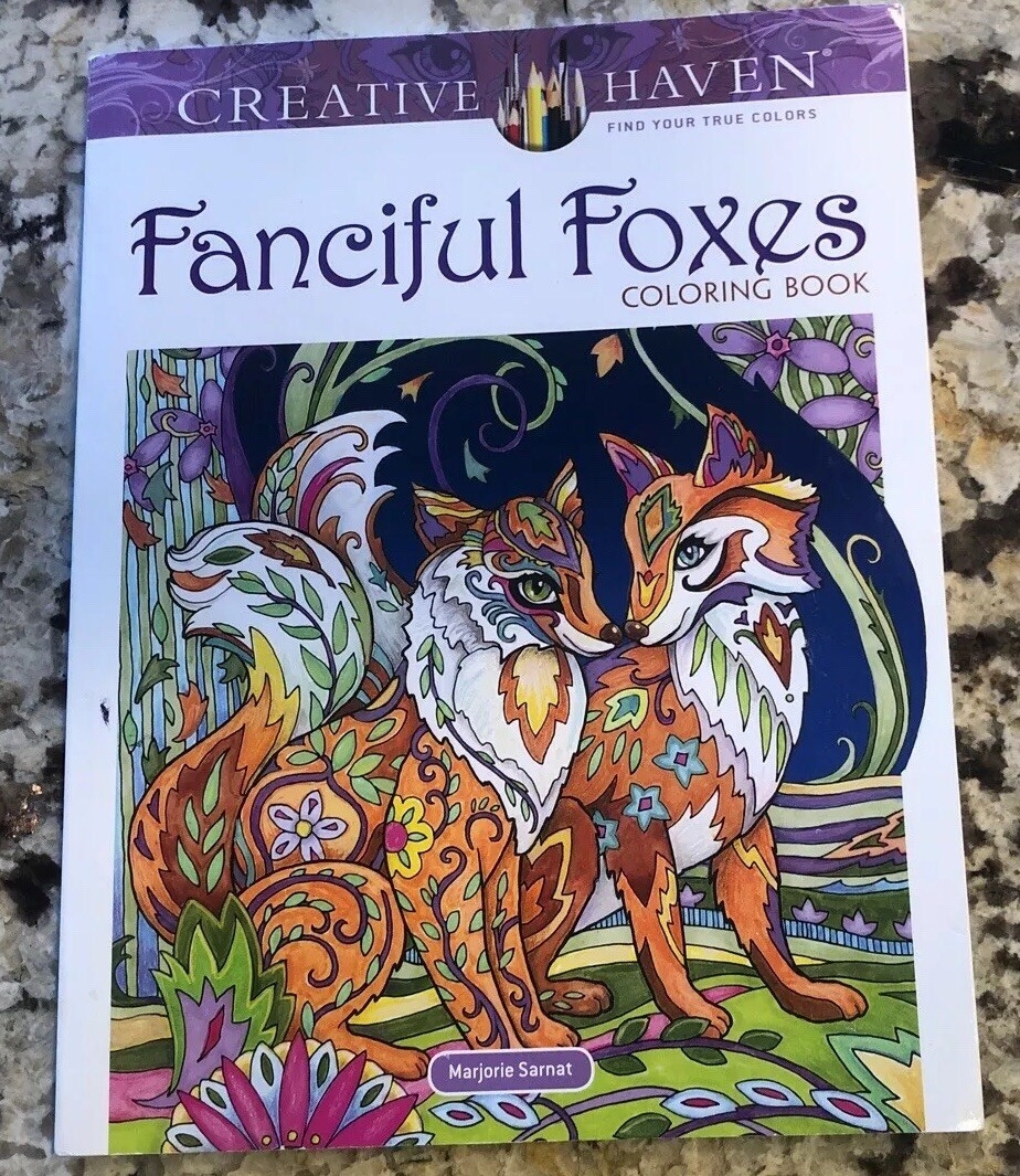 Creative Haven Fanciful Foxes Coloring Book Adult Coloring 9780486806198 EBay Creative Haven Fanciful Foxes Coloring Book Adult Coloring 9780486806198 EBay