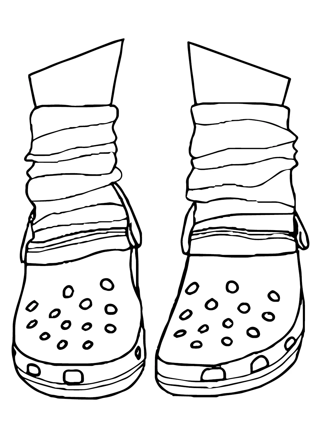 Crocs Coloring Pages To Print Free Printable Coloring Pages