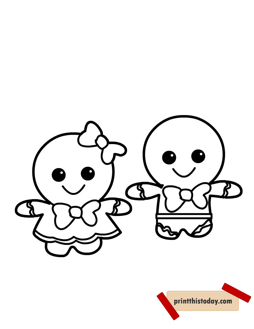 Print Free Christmas Coloring Pages