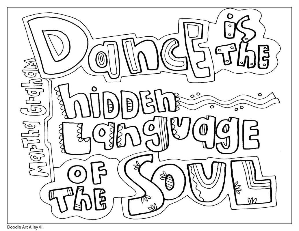 Dance CLASSROOM DOODLES Dance CLASSROOM DOODLES