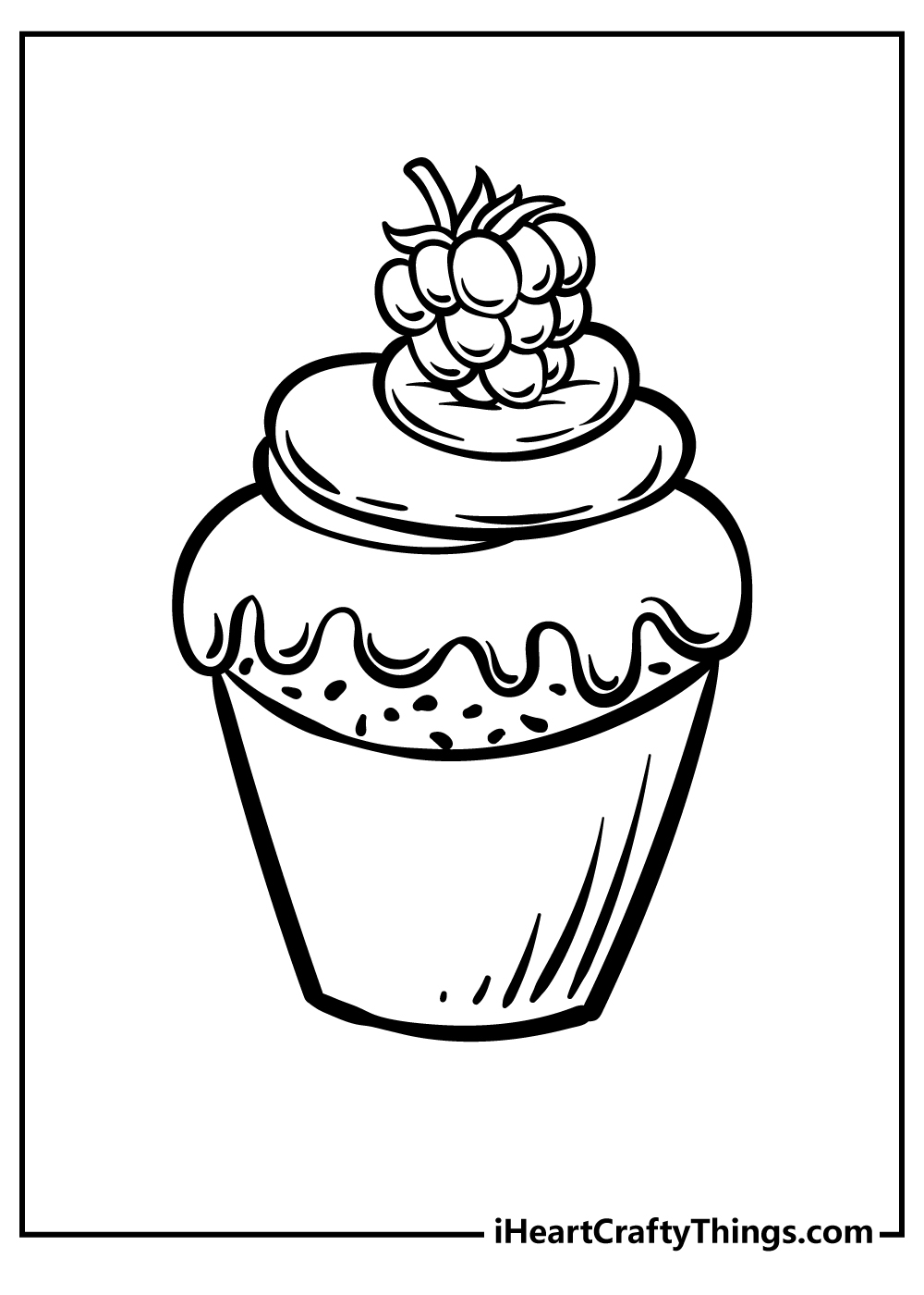 Dessert Coloring Pages 100 Free Printables Dessert Coloring Pages 100 Free Printables