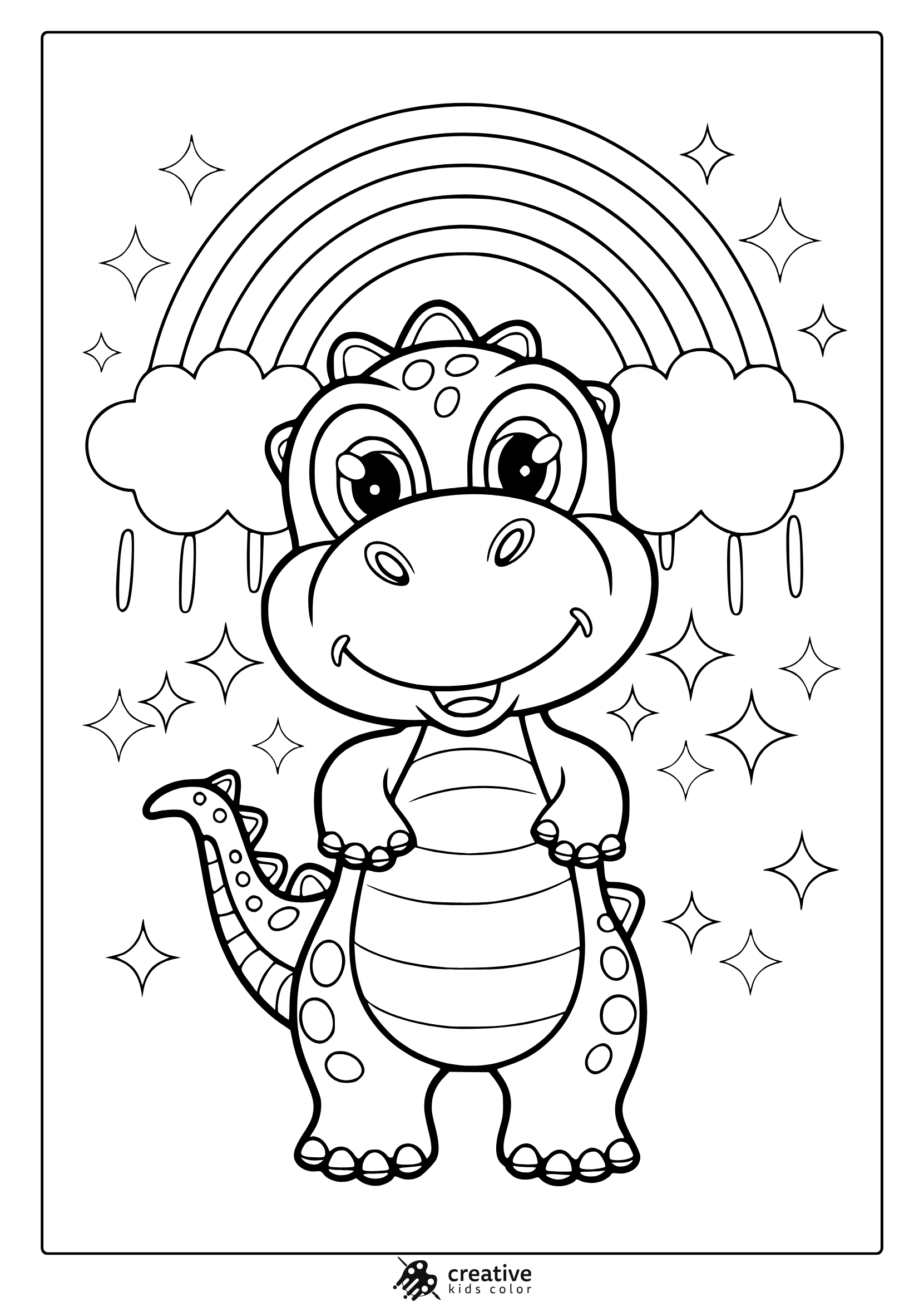Dinosaur Coloring Pages 20 Free Printable PDF Dinosaur Coloring Pages 20 Free Printable PDF
