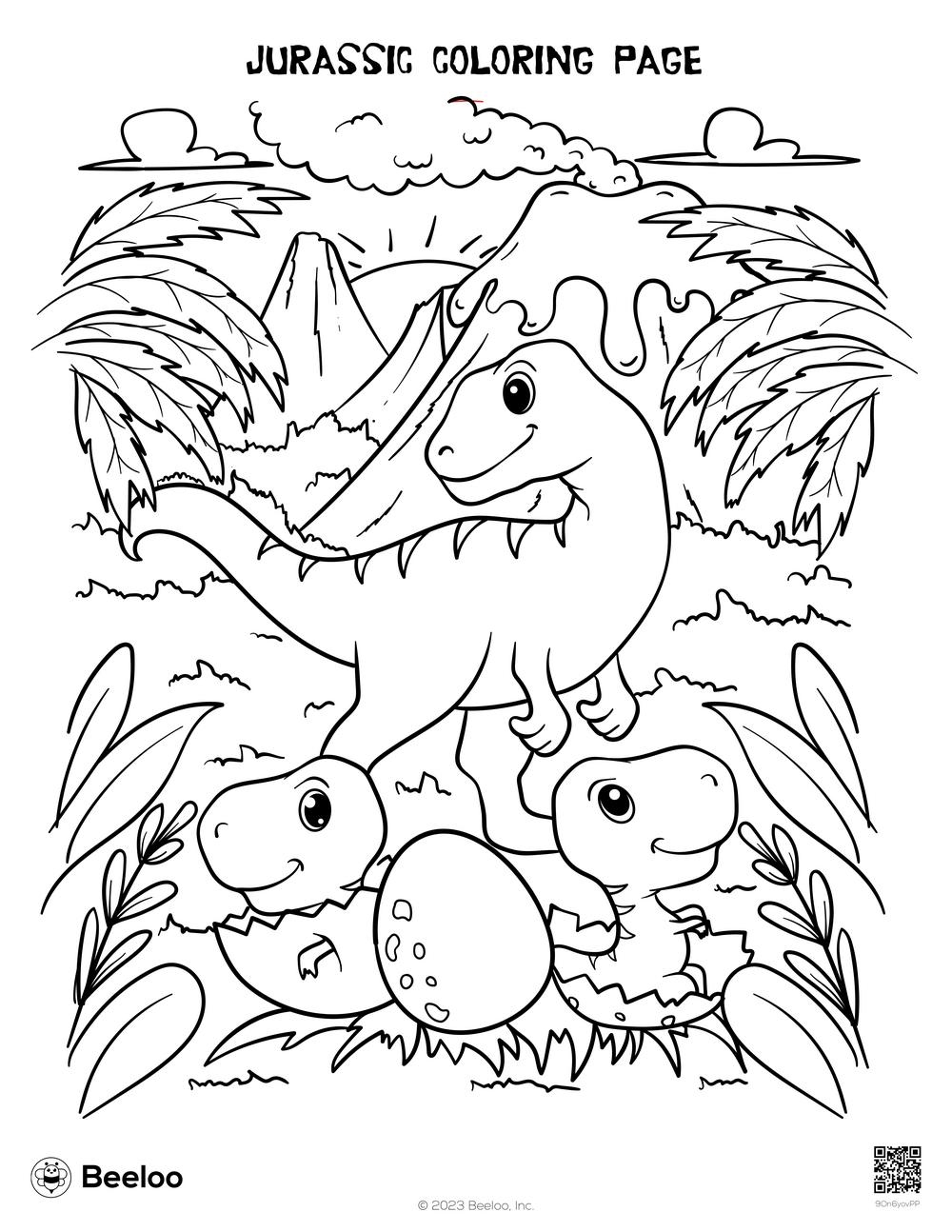 Dinosaur themed Coloring Pages Beeloo Printable Crafts And Activities For Kids Dinosaur themed Coloring Pages Beeloo Printable Crafts And Activities For Kids