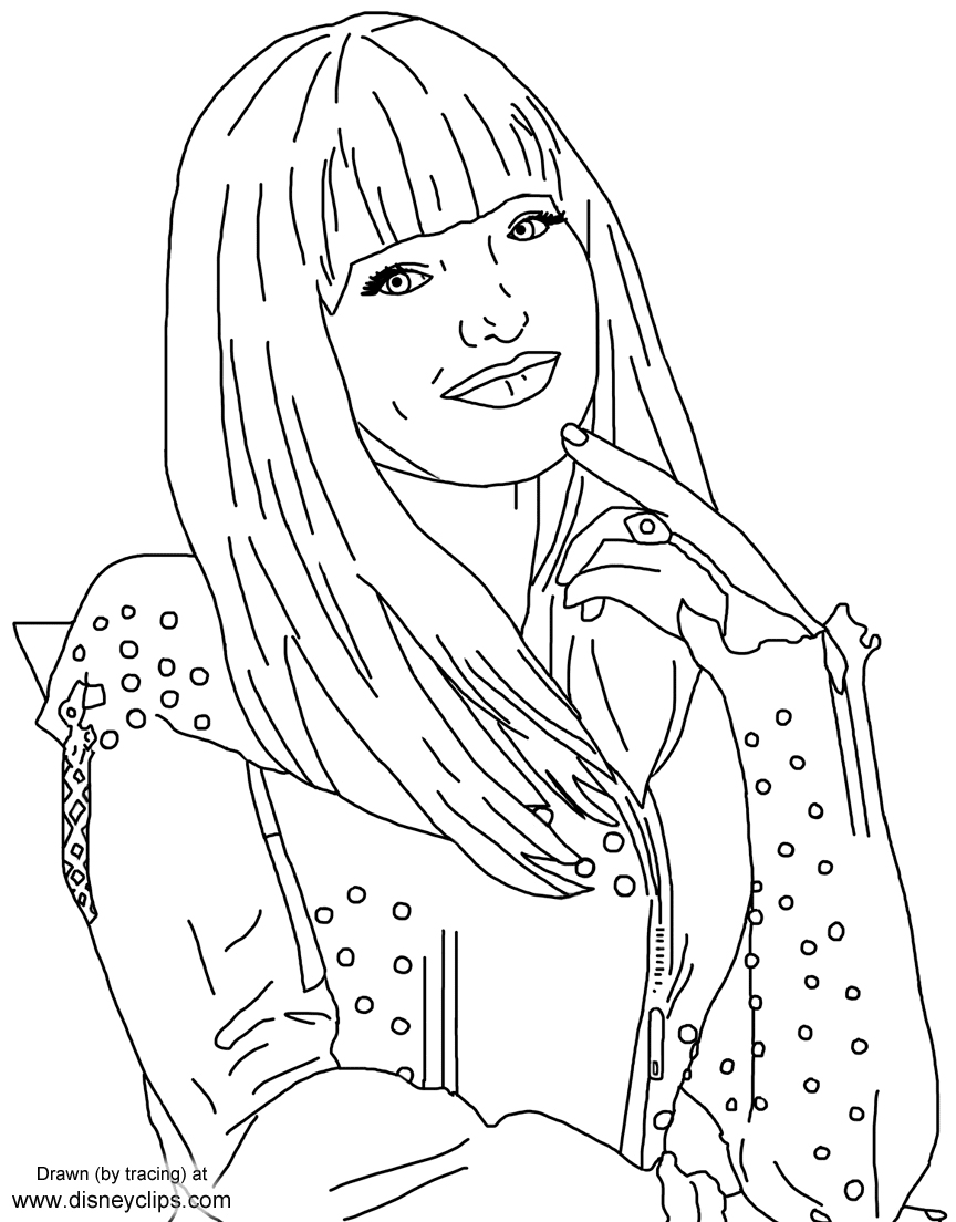 Disney s Descendants 2 Printable Coloring Pages Disneyclips Disney s Descendants 2 Printable Coloring Pages Disneyclips