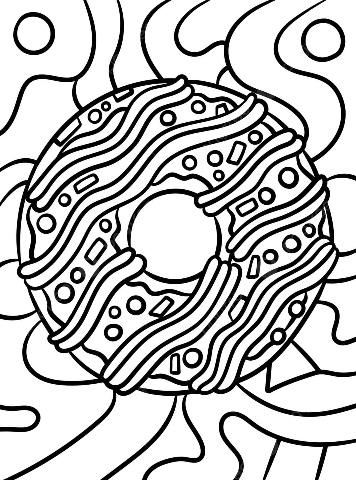 Donut Sweet Food Coloring Page For Kids Tasty Color Line Vector Food Drawing Ring Drawing Kid Drawing PNG And Vector With Transparent Background For Free Download Donut Sweet Food Coloring Page For Kids Tasty Color Line Vector Food Drawing Ring Drawing Kid Drawing PNG And Vector With Transparent Background For Free Download