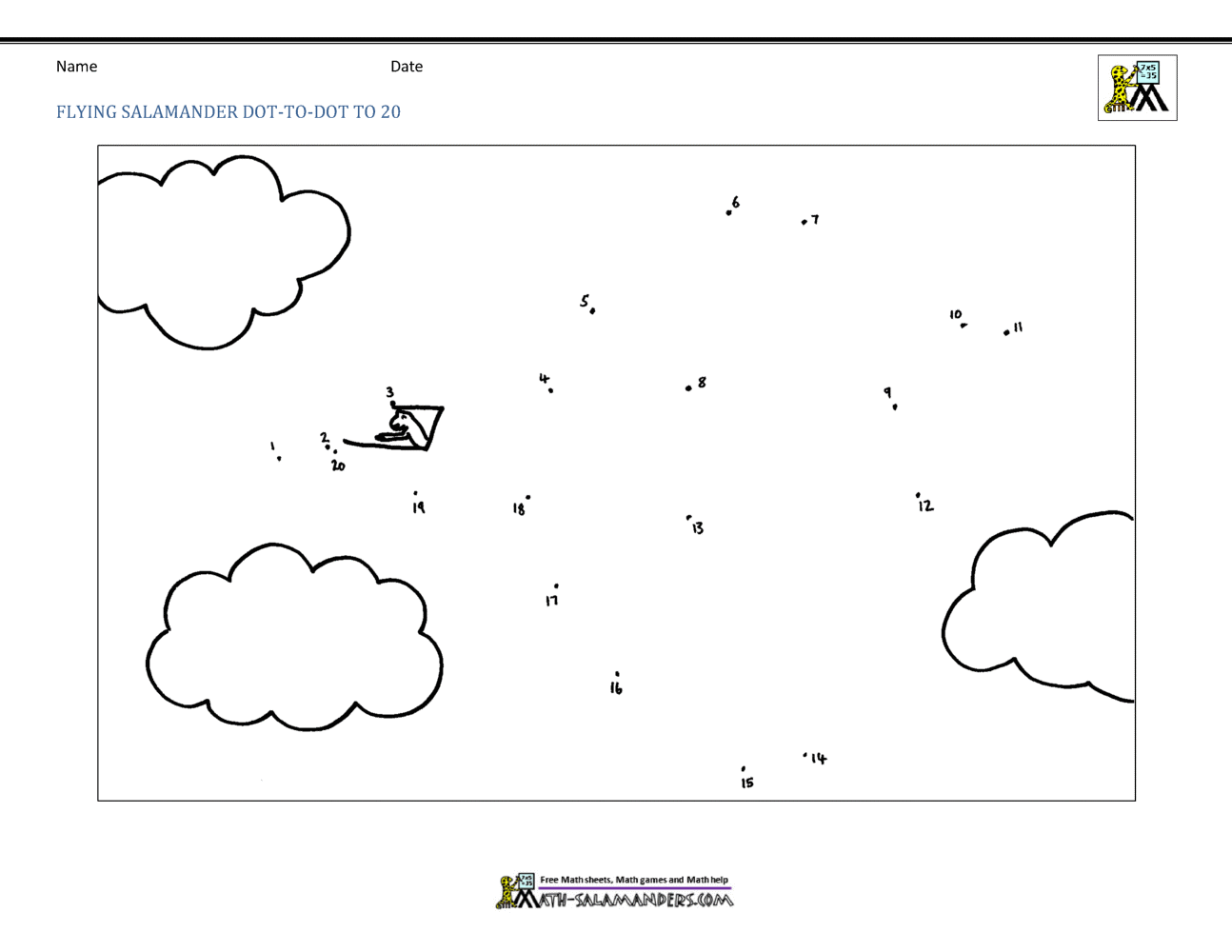 Dot To Dot Coloring Pages Up To 20 Dot To Dot Coloring Pages Up To 20