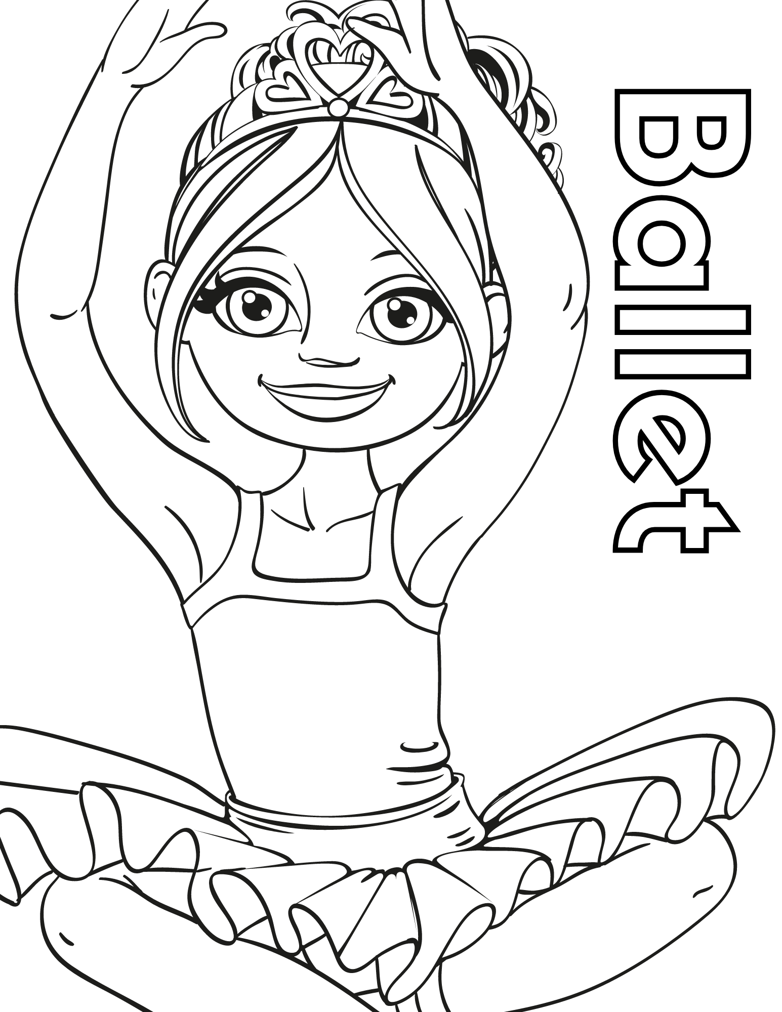 Dream Of Dancing With These Free Printable Ballerina Coloring Pages Dream Of Dancing With These Free Printable Ballerina Coloring Pages