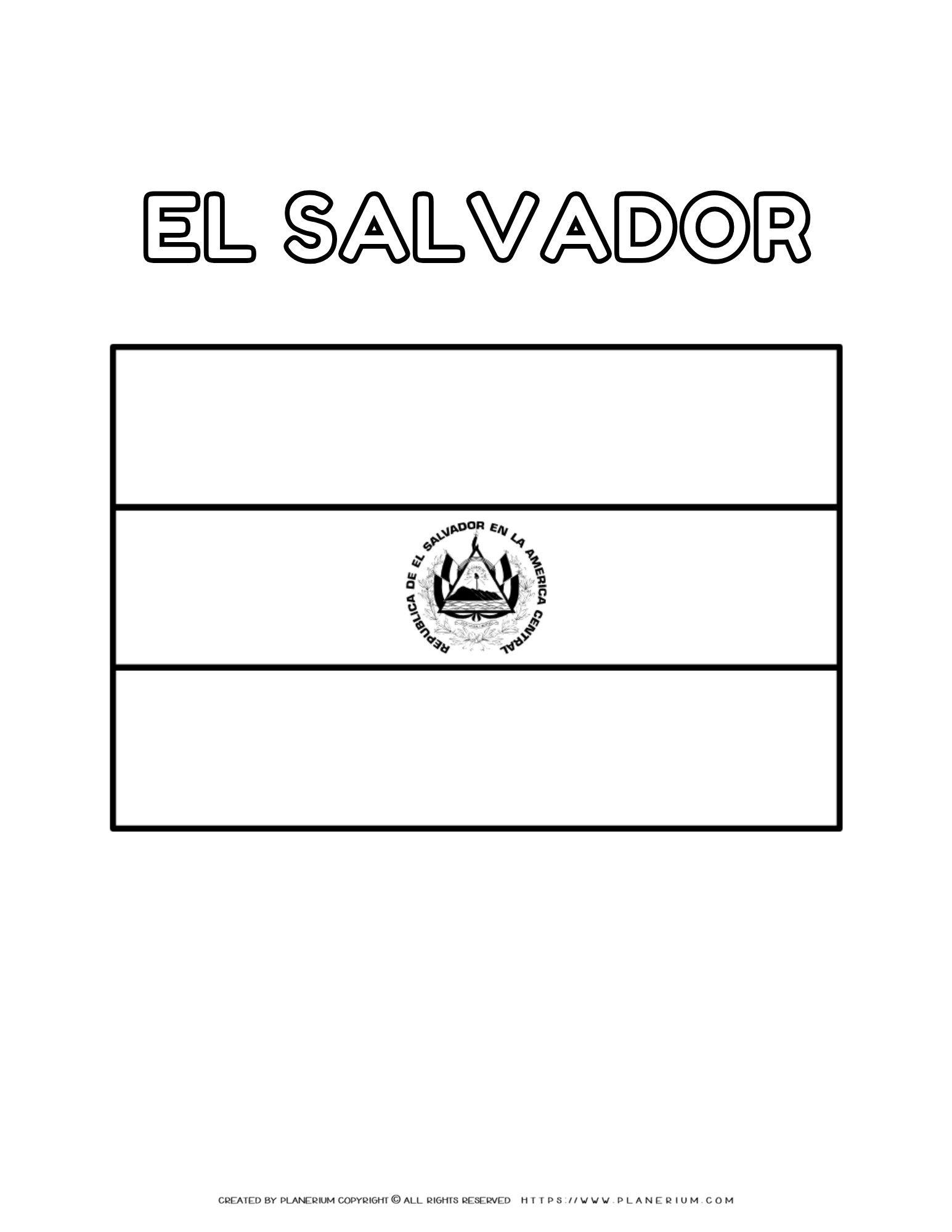 Puerto Rico Flag Coloring Page Printable