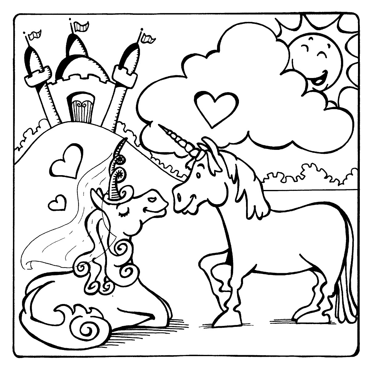 Fantasy Art Coloring Pages 12 Free Printable Coloring Pages For Kids Teens And Adults HubPages