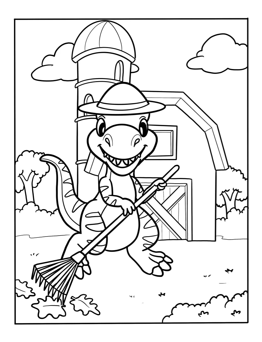 Free Coloring Pages Farm Free Coloring Pages Farm