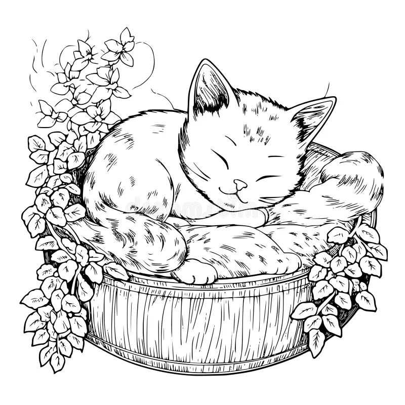 Fat Cat Coloring Sheet Stock Illustrations 31 Fat Cat Coloring Sheet Stock Illustrations Vectors Clipart Dreamstime