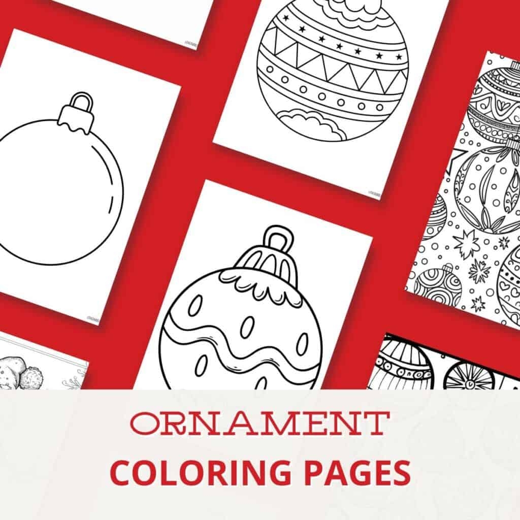 Festive Ornament Coloring Pages For Holiday Fun Love Our Real Life Festive Ornament Coloring Pages For Holiday Fun Love Our Real Life