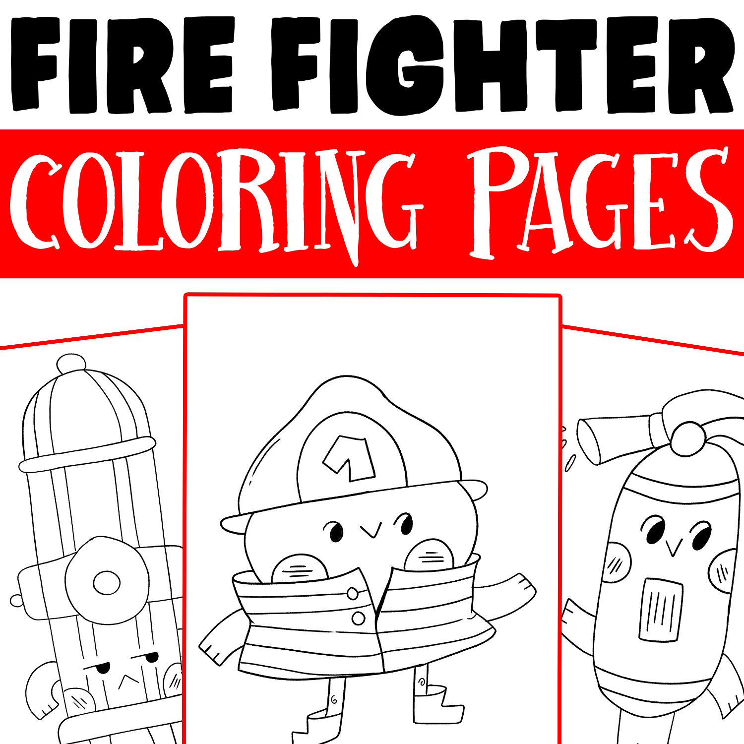 Fire Coloring Pages Free