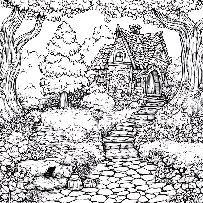 Forest Coloring Page Kids Stock Illustrations 8 260 Forest Coloring Page Kids Stock Illustrations Vectors Clipart Dreamstime