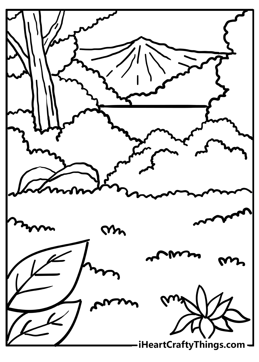 Forest Coloring Pages 100 Free Printables 