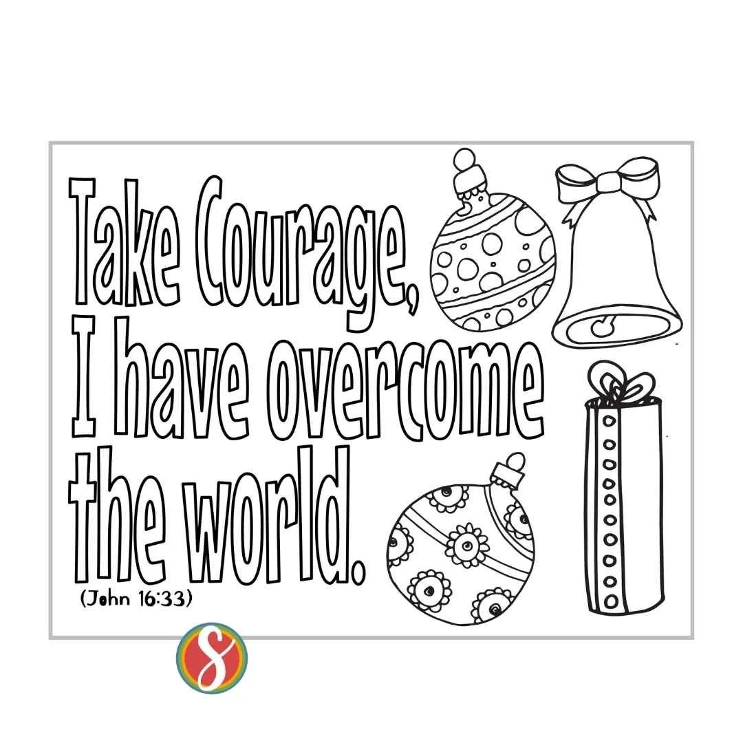 Free Advent Coloring Pages Stevie Doodles