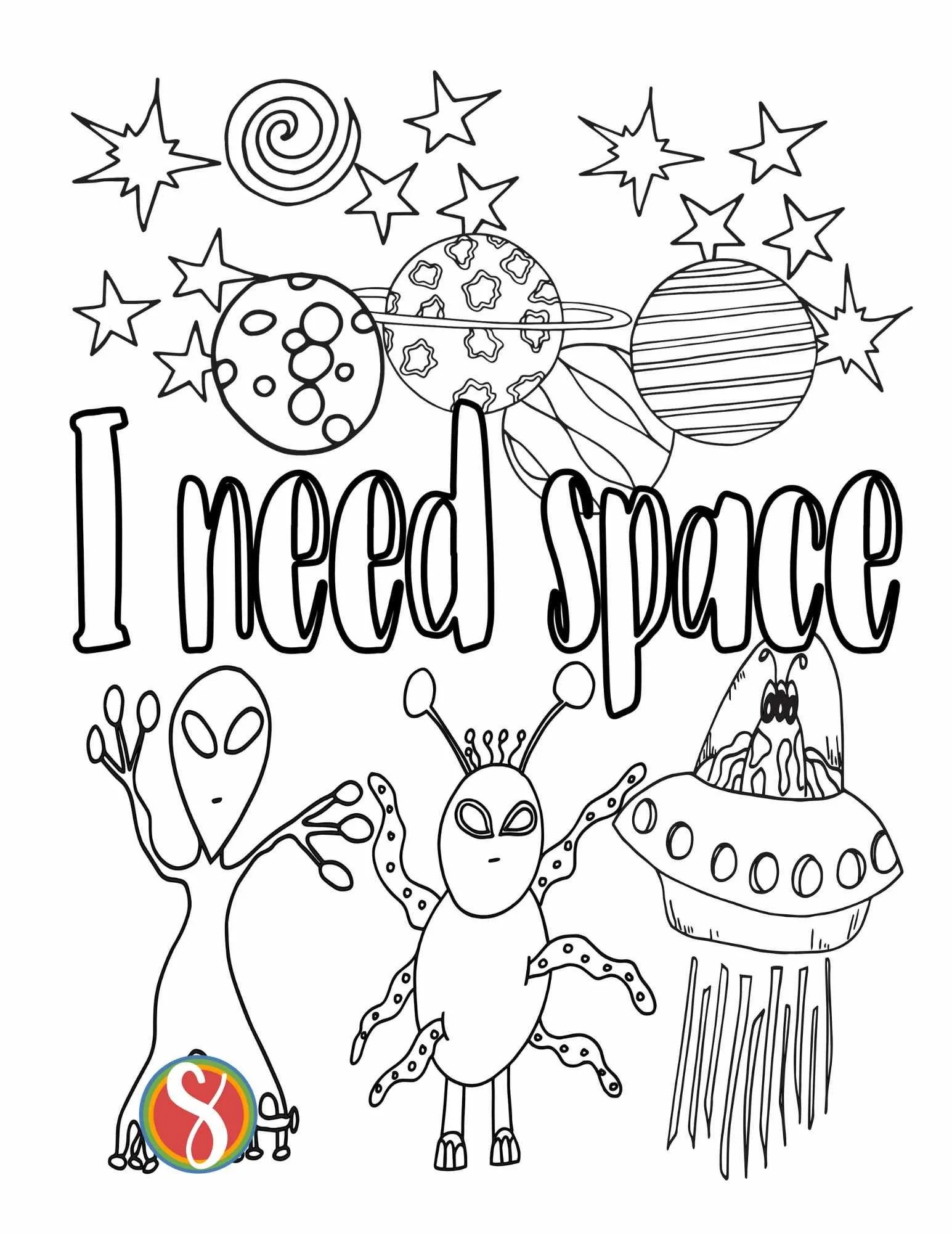 Free Alien Coloring Pages Stevie Doodles Free Alien Coloring Pages Stevie Doodles