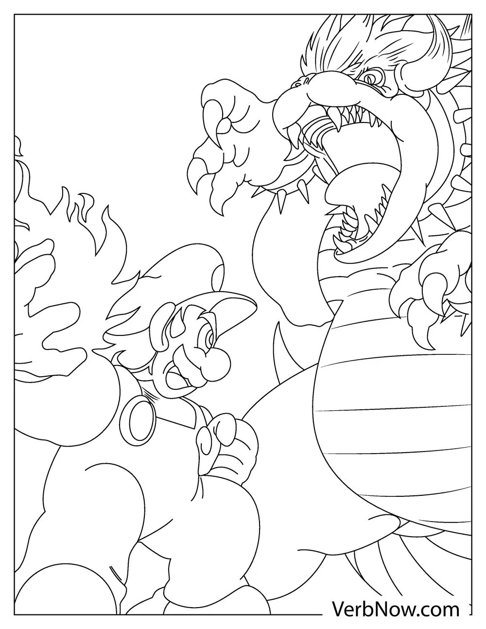 Free BOWSER Coloring Pages For Download Printable PDF Free BOWSER Coloring Pages For Download Printable PDF