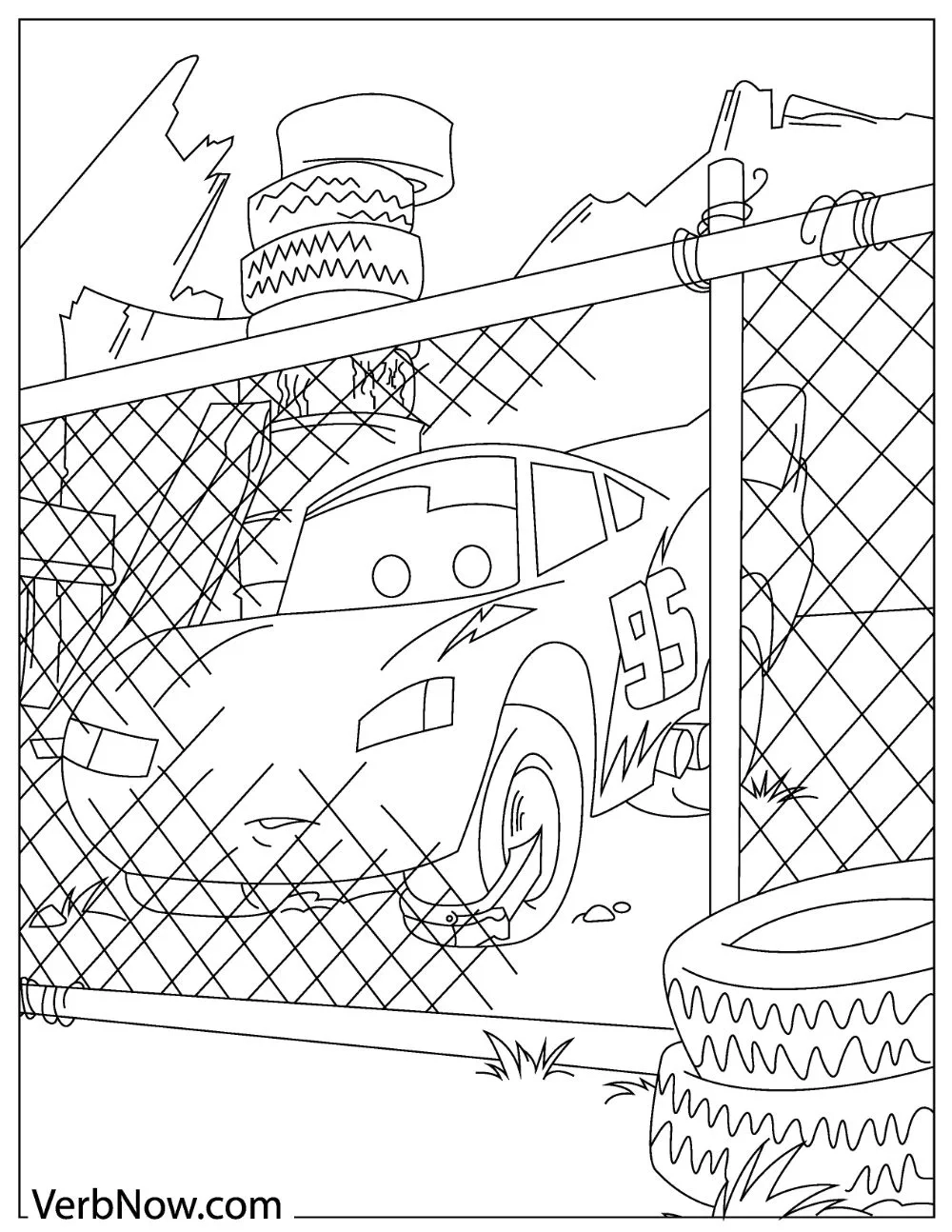 Free CAR Coloring Pages For Download Printable PDF Free CAR Coloring Pages For Download Printable PDF
