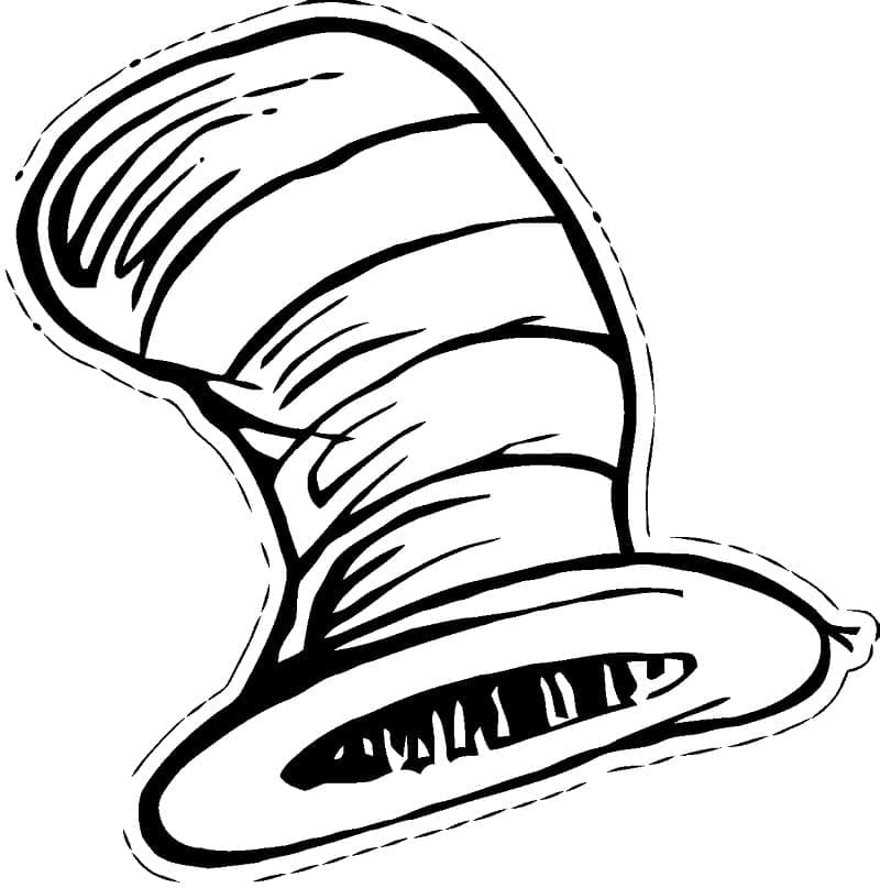 Free Cat In The Hat Coloring Page Download Print Or Color Online For Free