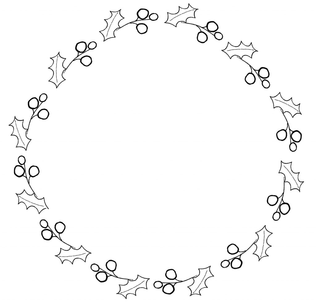 Free Christmas Coloring Pages Just Paint It Blog