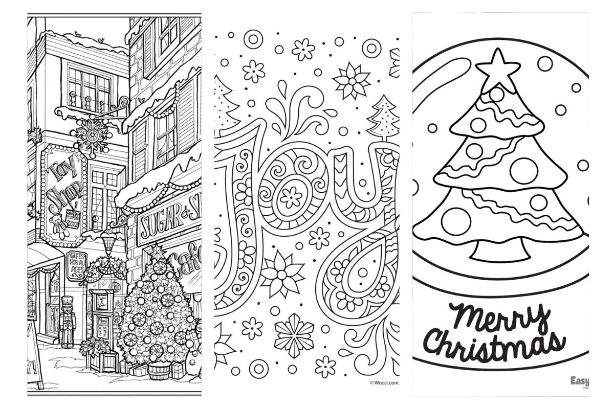 free christmas coloring pages mom life made easy