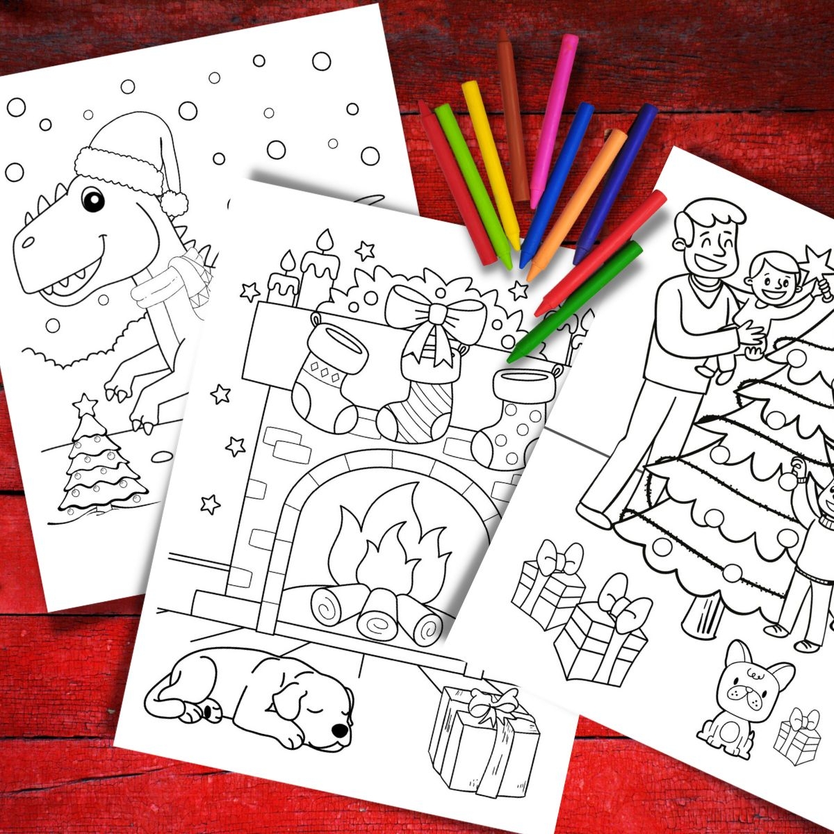 Free Cute Christmas Coloring Pages easy To Print Craft Share Play Free Cute Christmas Coloring Pages easy To Print Craft Share Play