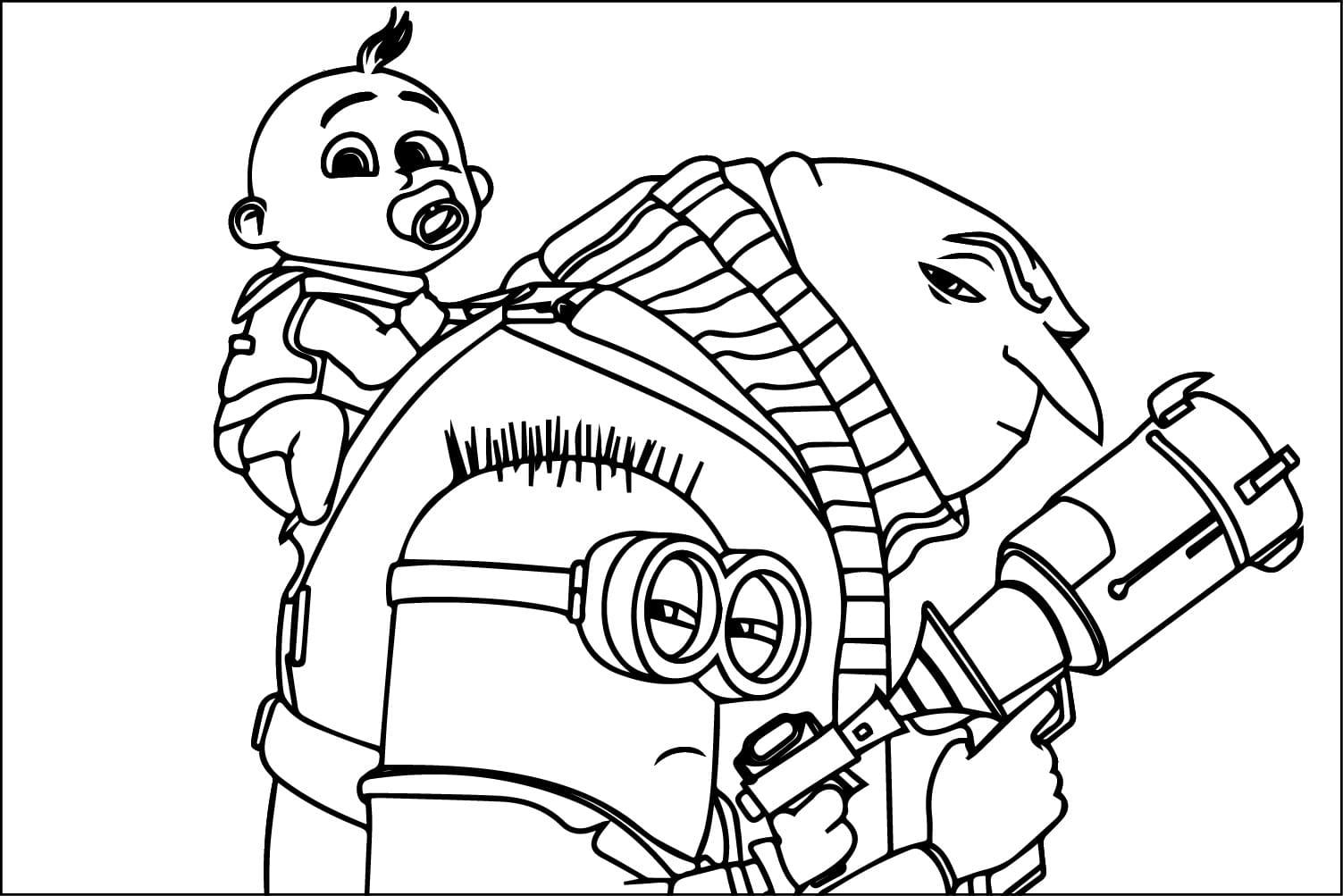 Free Despicable Me 4 Coloring Page Download Print Or Color Online For Free Free Despicable Me 4 Coloring Page Download Print Or Color Online For Free