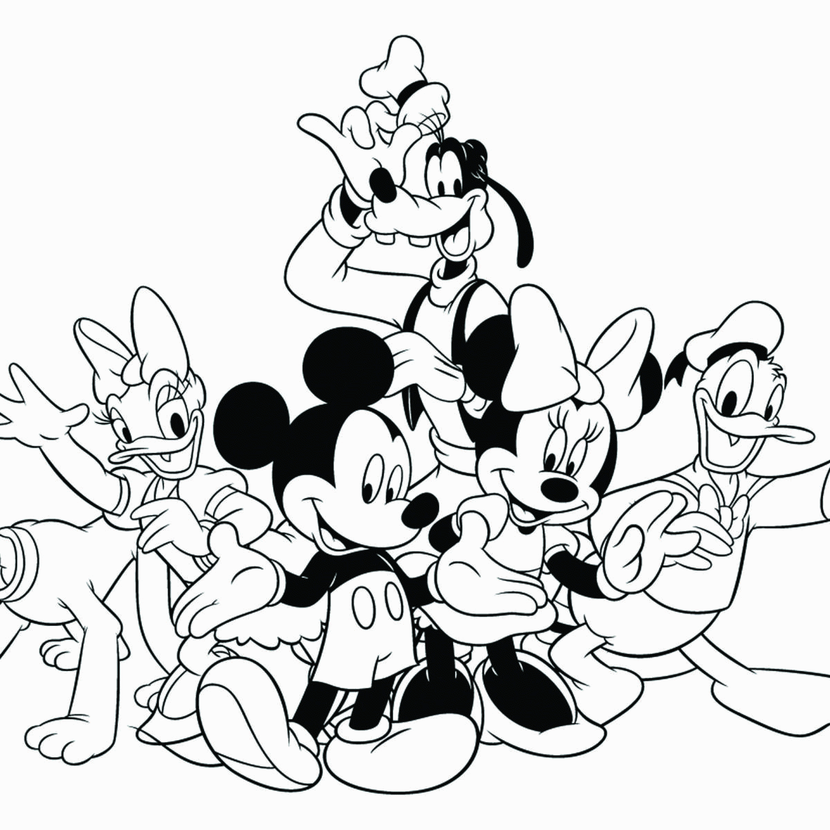 Free Coloring Pages Pdf Format Disney