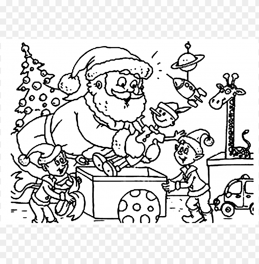 Free Download Christmas Coloring Pages