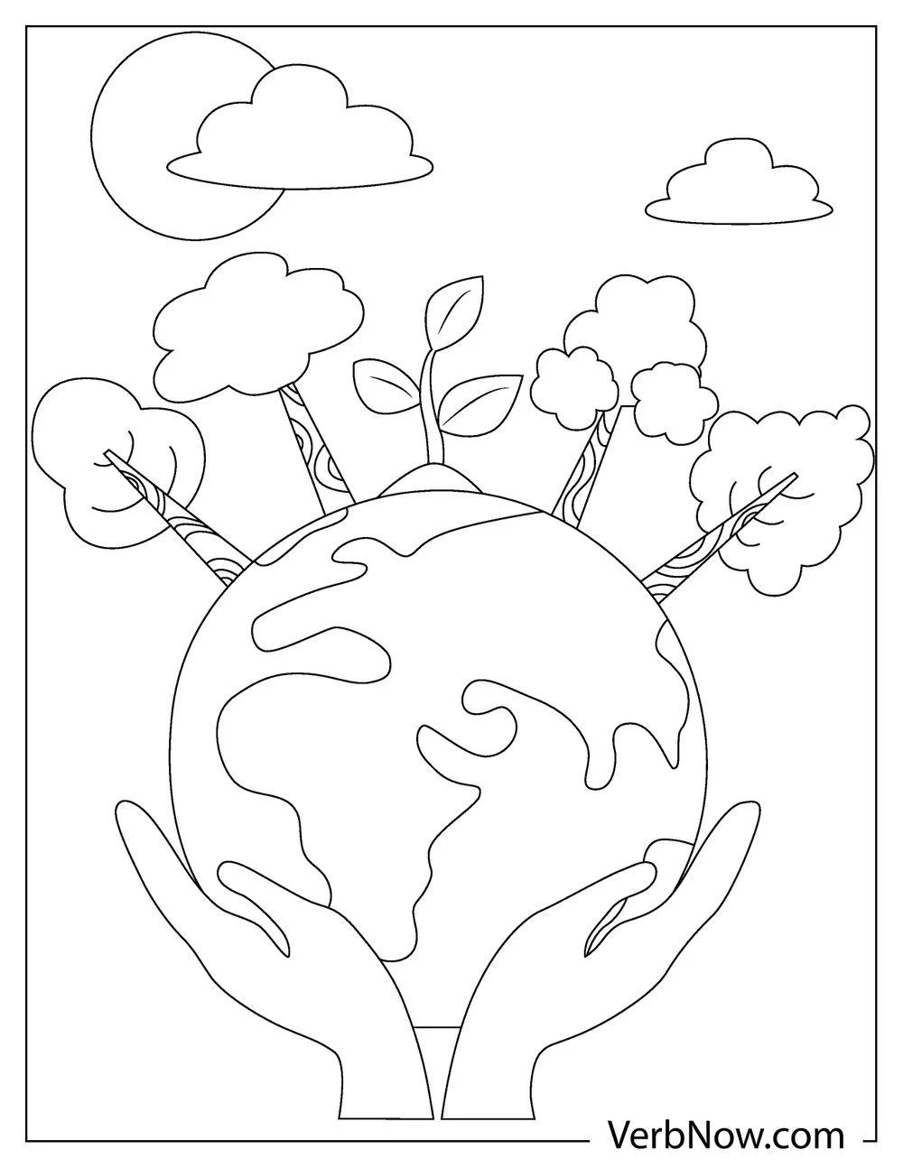 Free EARTH Coloring Pages For Download Printable PDF Free EARTH Coloring Pages For Download Printable PDF
