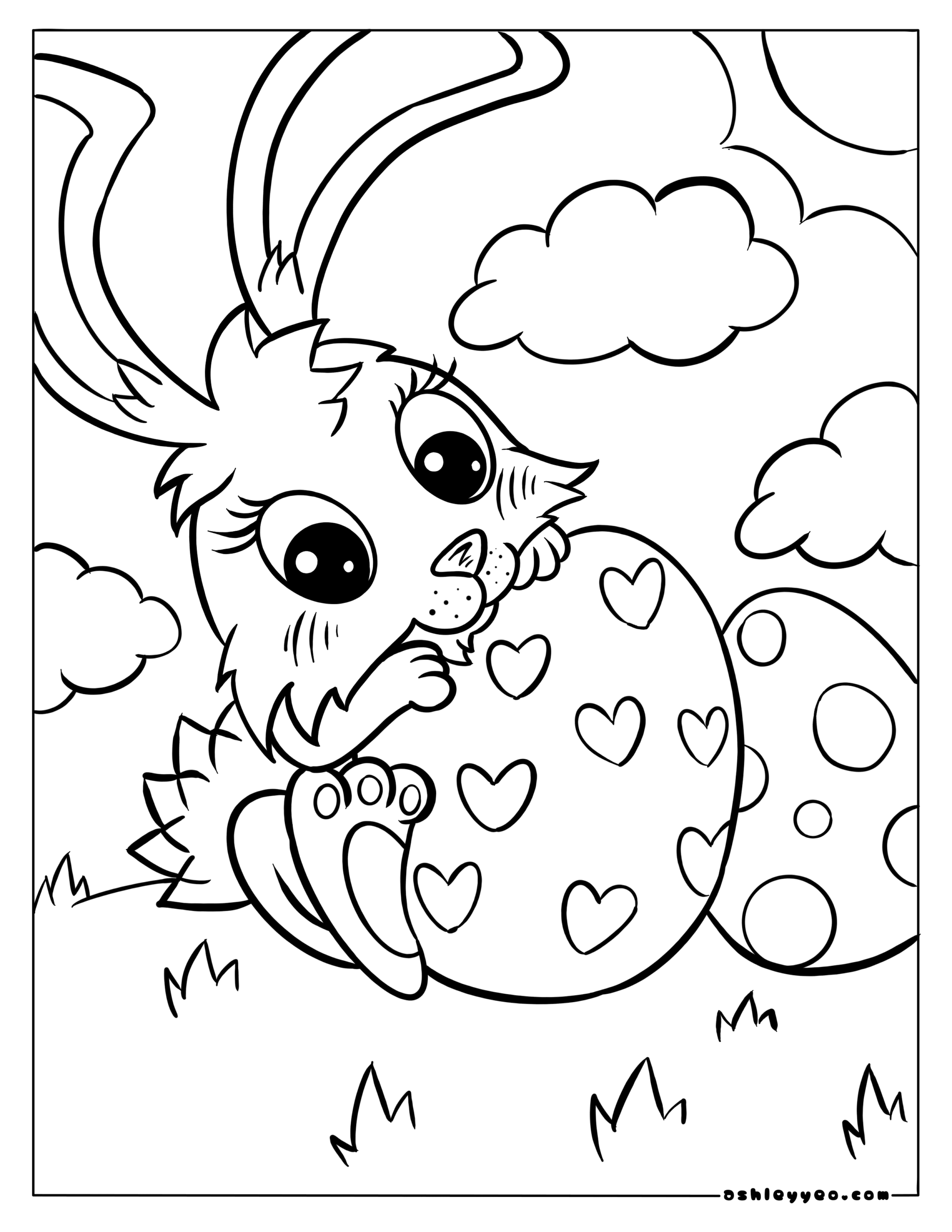 Free Easter Coloring Pages For Kids