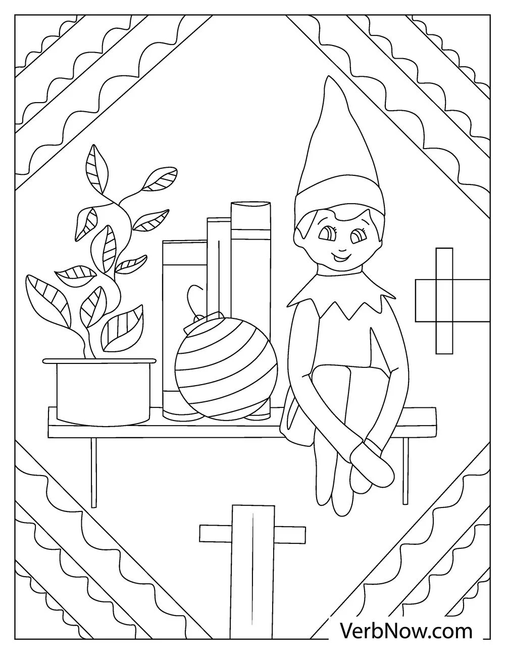 Free ELF ON THE SHELF Coloring Pages For Download Printable PDF Free ELF ON THE SHELF Coloring Pages For Download Printable PDF