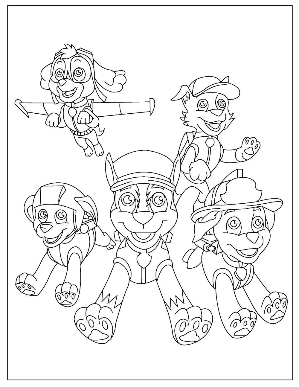 Free PAW PATROL Coloring Pages Download PDF Printables Free PAW PATROL Coloring Pages Download PDF Printables