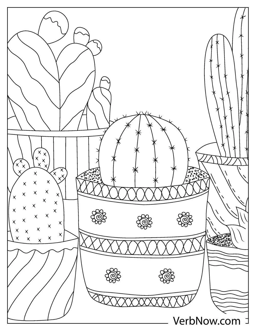 Free PLANT Coloring Pages For Download Printable PDF 