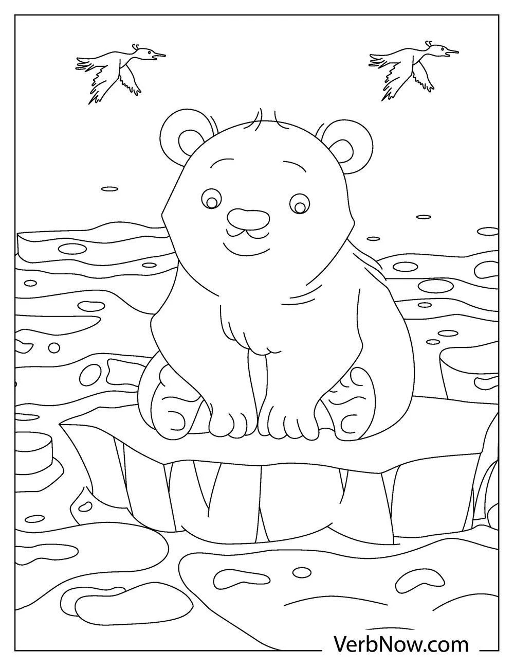 Free POLAR BEAR Coloring Pages For Download Printable PDF Free POLAR BEAR Coloring Pages For Download Printable PDF