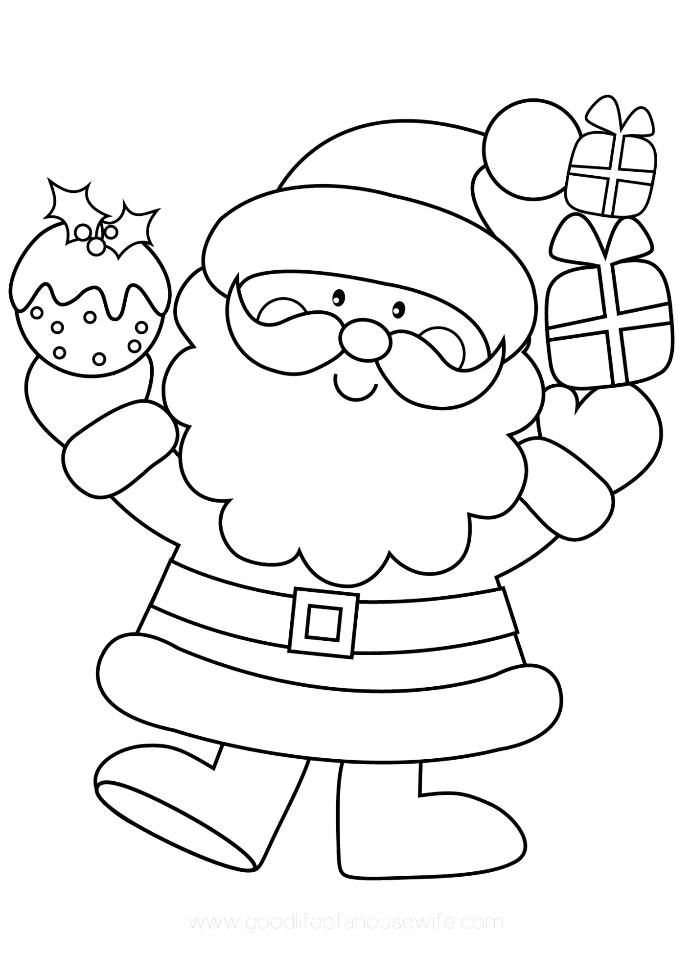 free printable christmas coloring pages easy fun for everyone