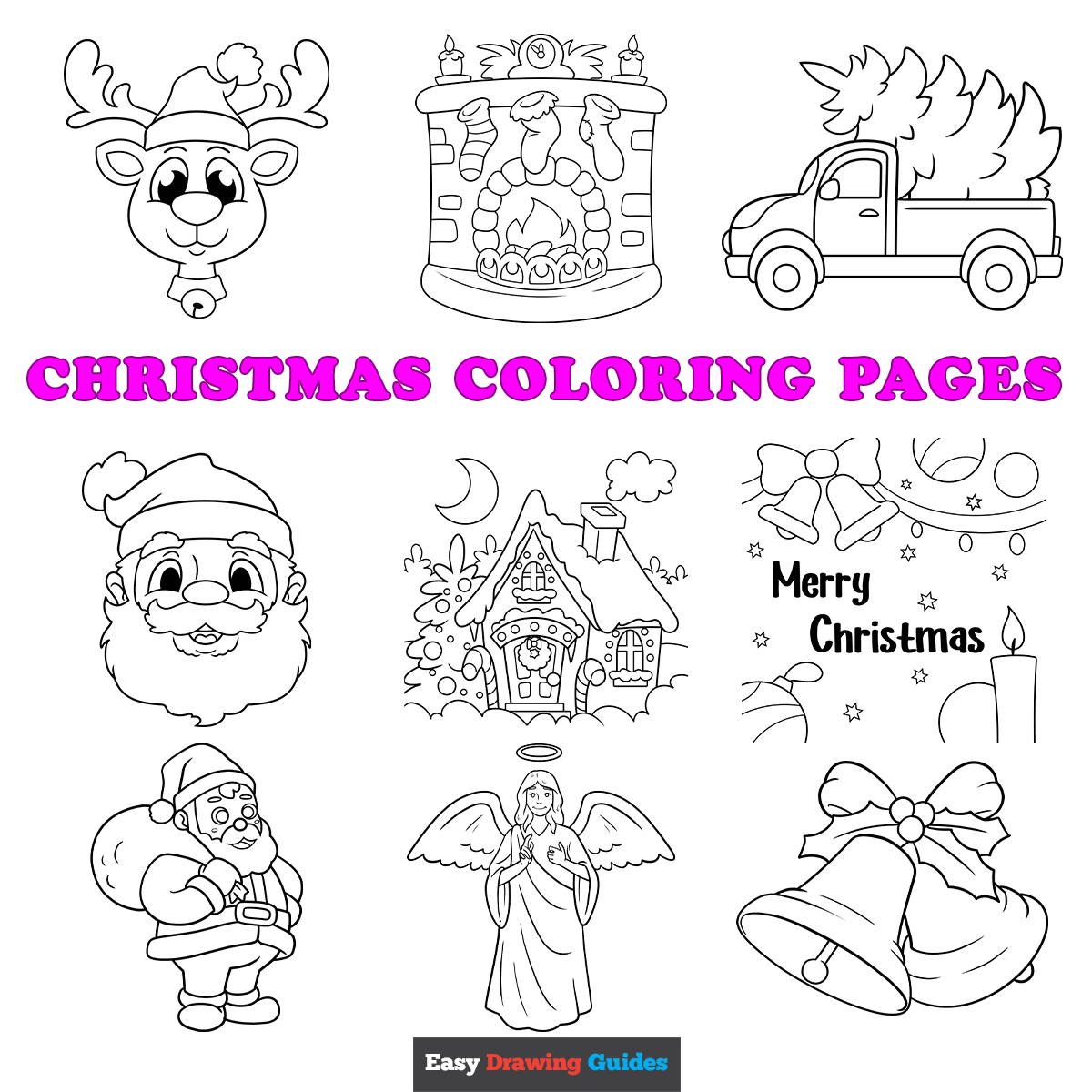 Free Print Coloring Pages Christmas