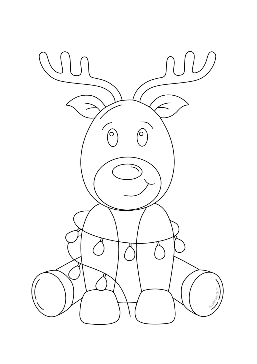 Free Printable Christmas Colouring Pages For Adults U0026 Kids Jessie Parker