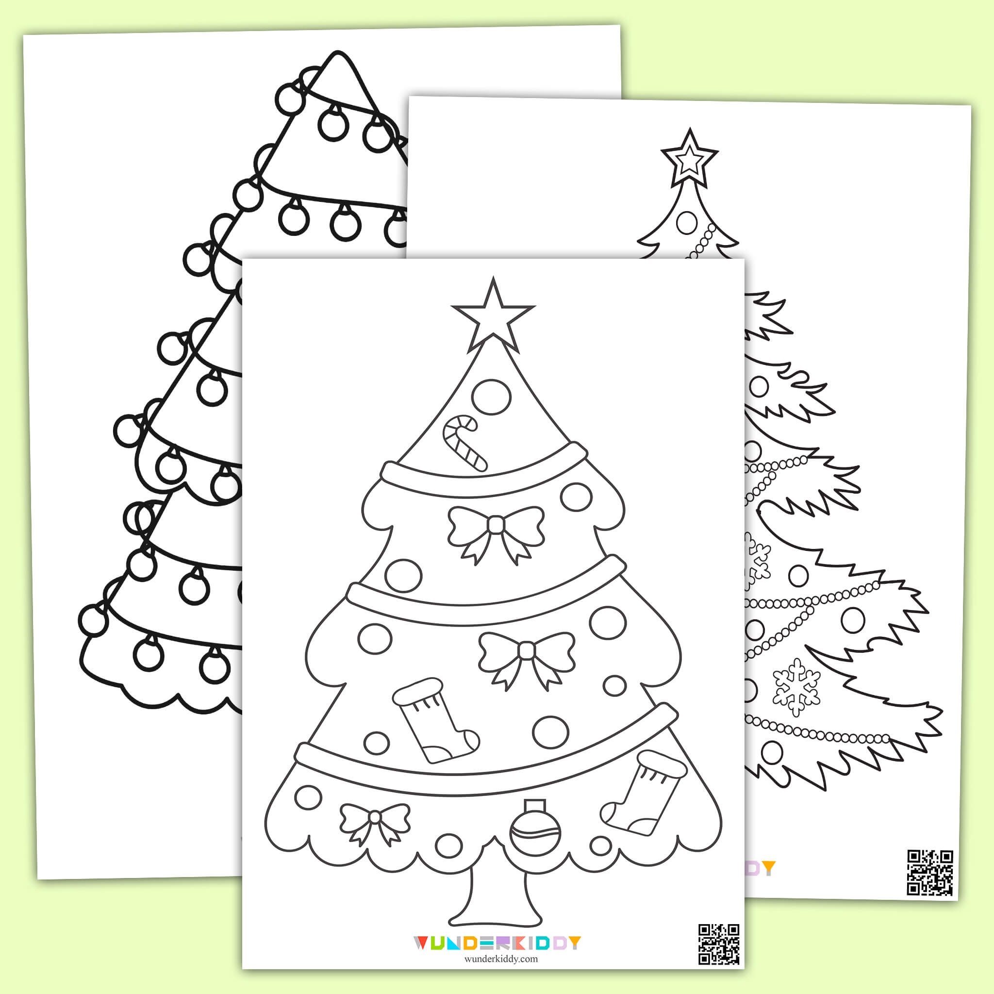 Free Printable Christmas Tree Coloring Pages For Kids Free Printable Christmas Tree Coloring Pages For Kids