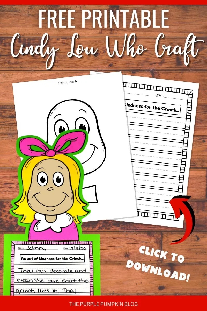 Free Printable Cindy Lou Who Coloring Pages Free Printable Cindy Lou Who Coloring Pages