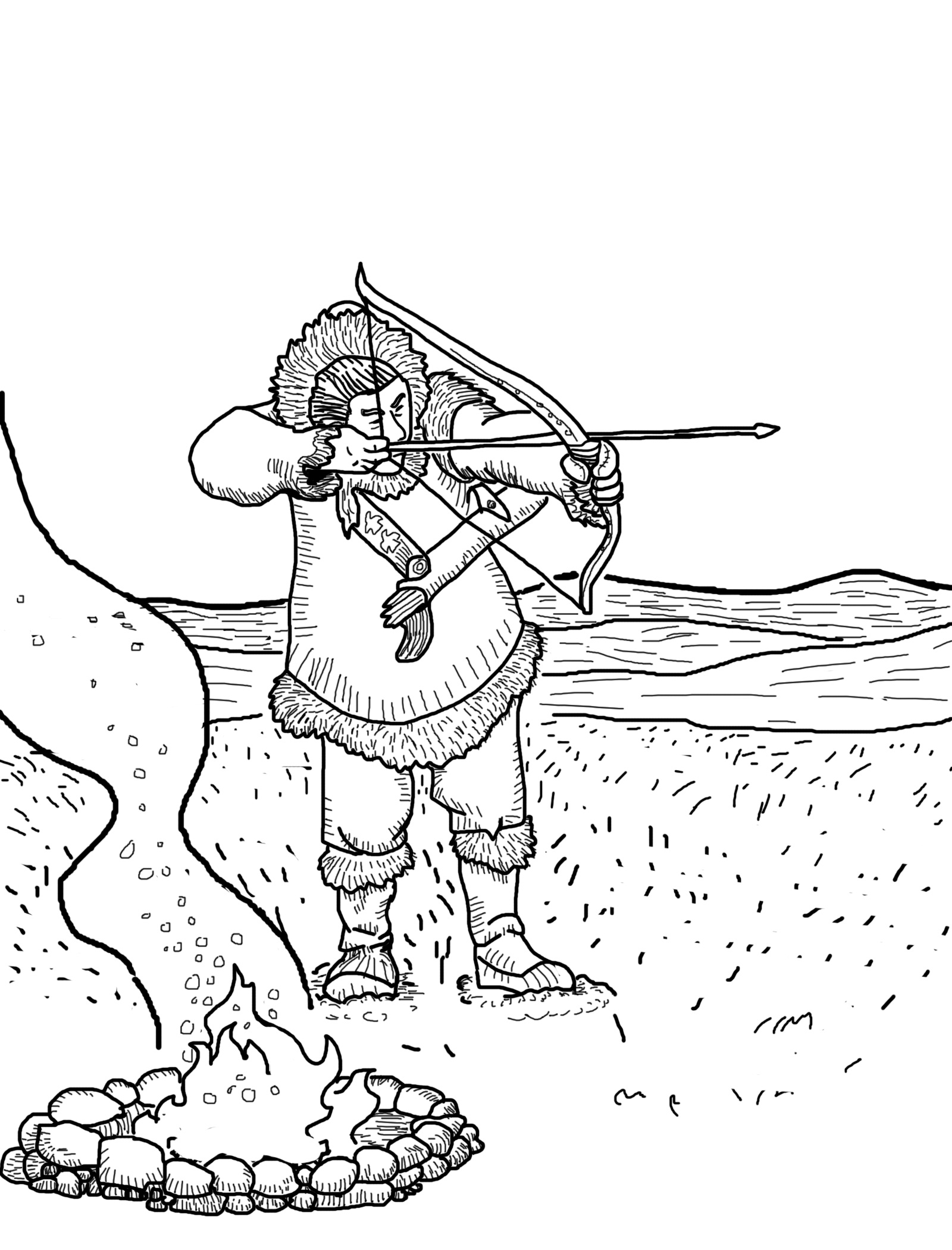 Printable Hunting Coloring Pages Printable Hunting Coloring Pages