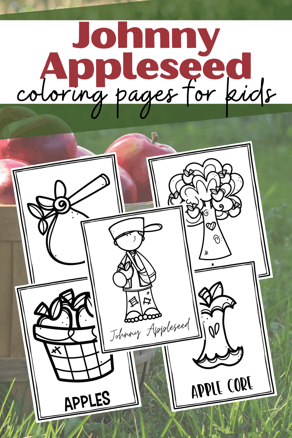 Free Printable Johnny Appleseed Coloring Pages For Kids Free Printable Johnny Appleseed Coloring Pages For Kids