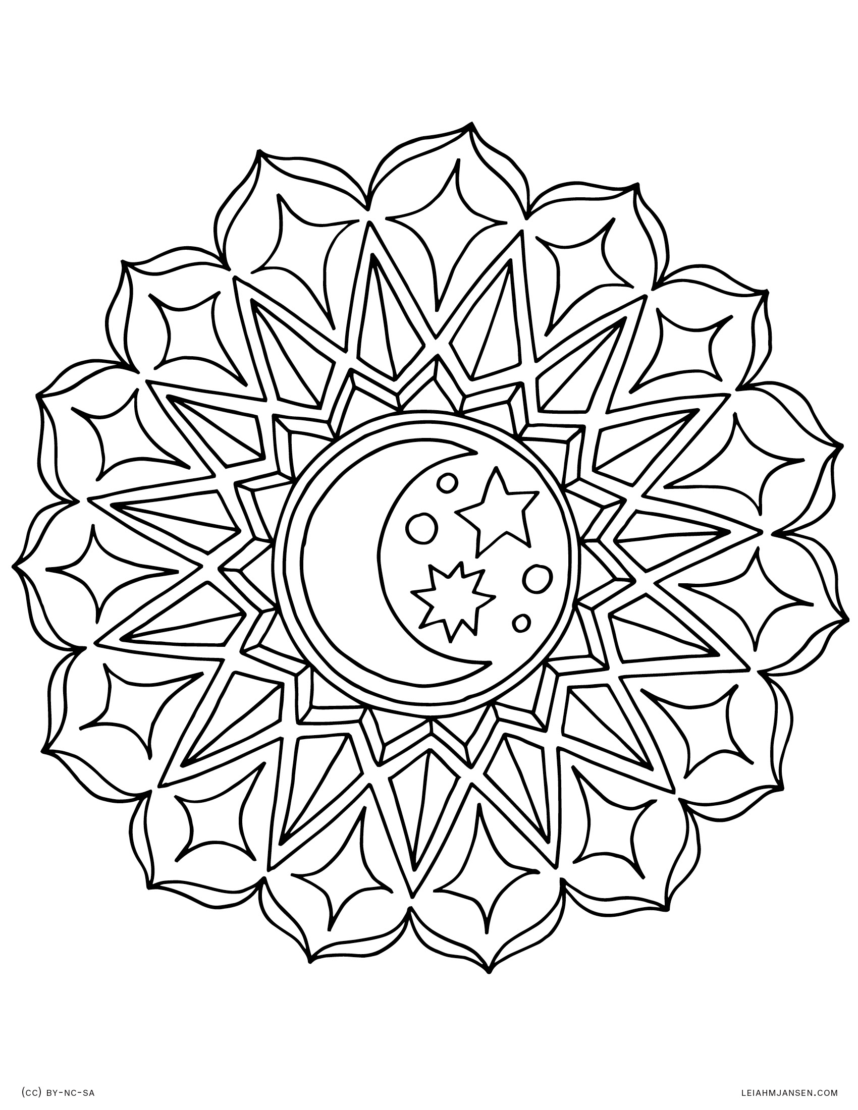 Free Printable Mandala Coloring Sheets Worksheets Library