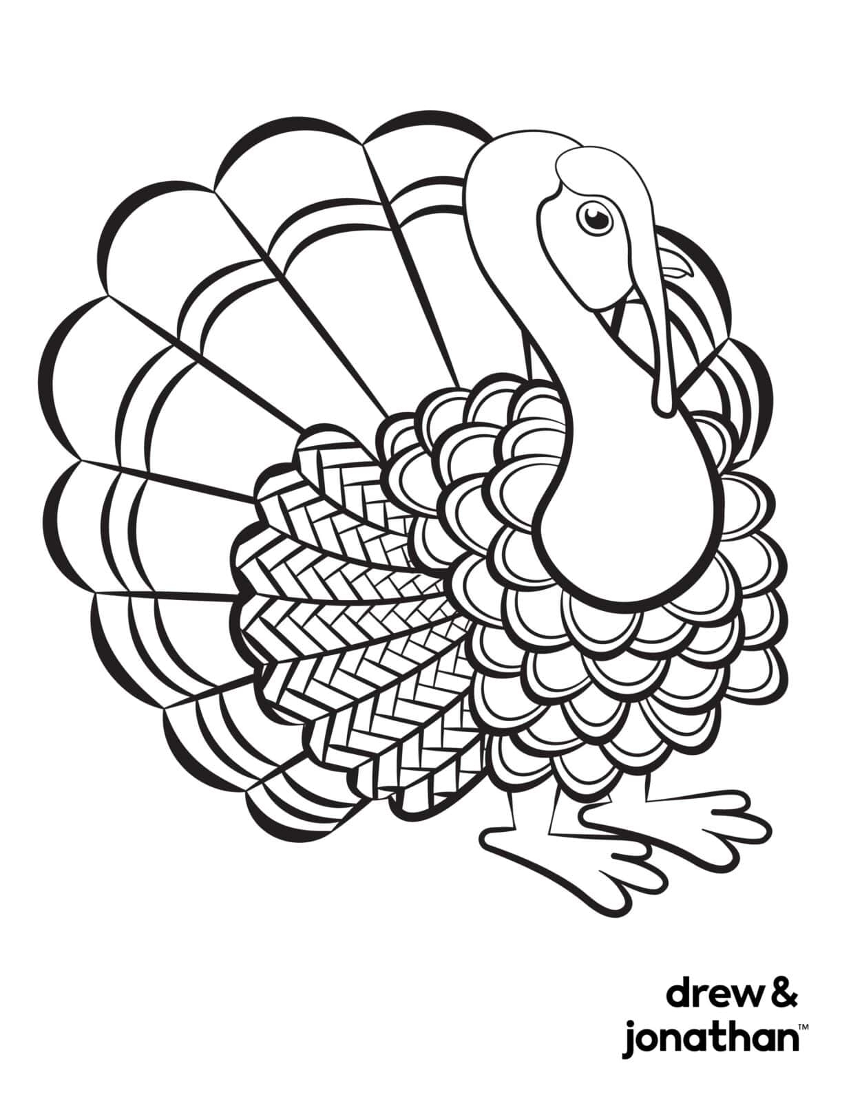 Free Coloring Pages Thanksgiving For Kids