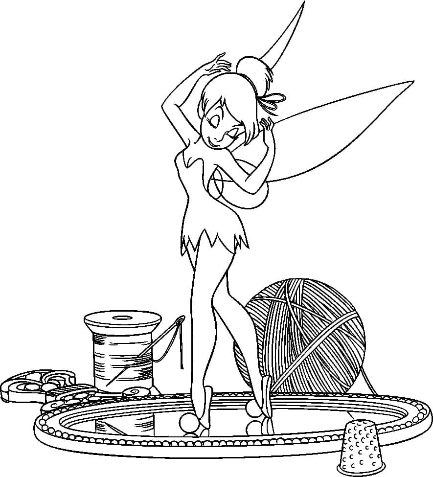 Free Printable Tinkerbell Coloring Page Download Print Or Color Online For Free Free Printable Tinkerbell Coloring Page Download Print Or Color Online For Free