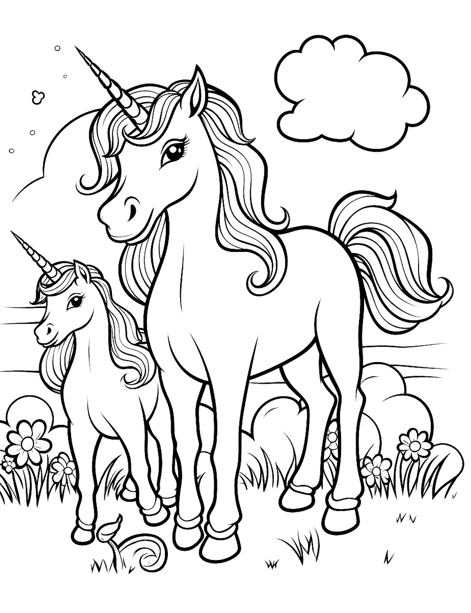 Free Printable Unicorn Coloring Sheets Hotsell